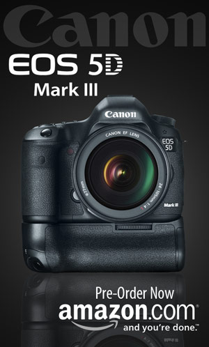 Buy The Canon 5D Mark III at Amazon.com