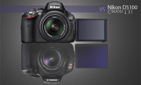Canon T3i and Nikon D5100 Comparison