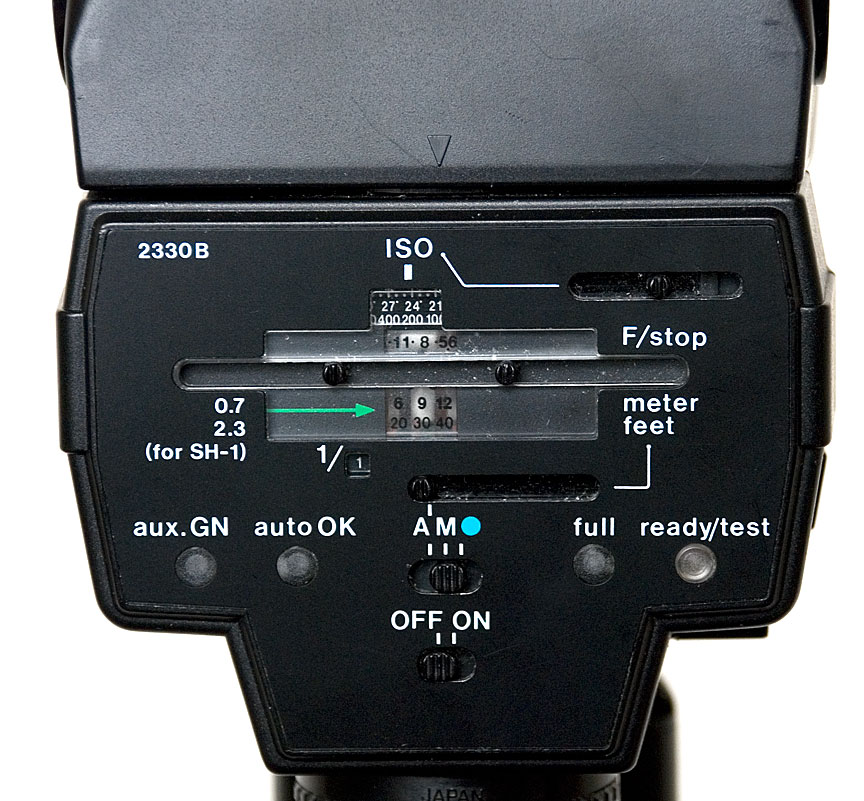 Sunpak Auto 622 Pro-System Controls