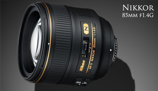 New Nikon Nikkor 85mm f1.4G Portrait Lens