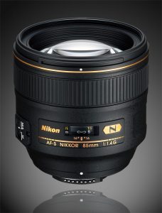 Nikon Nikkor 85mm f1.4 G