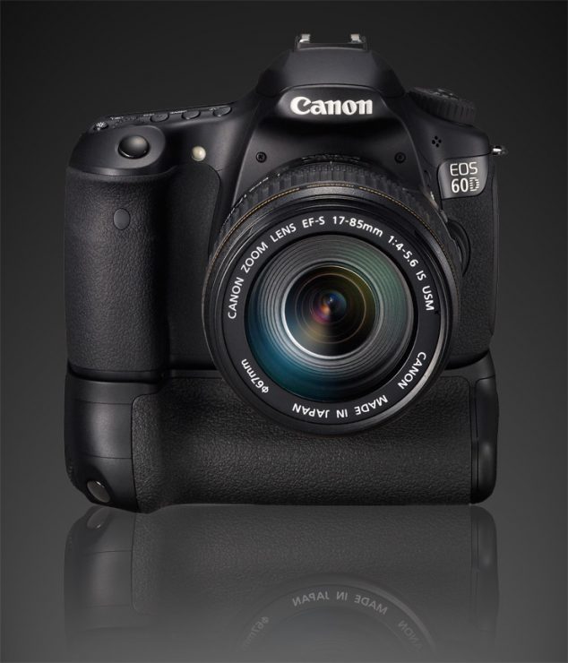 canon 60d with battery grip