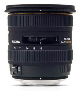 Sigma 10-20mm lens