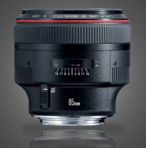 Canon 85mm f/1.2L