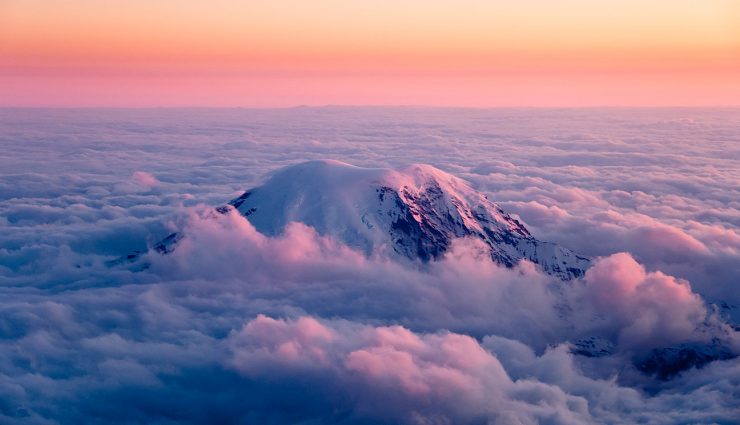 Mt. Rainier, From Above