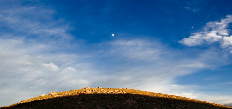 Hill Crowned with light, Rocky Mountain National Park