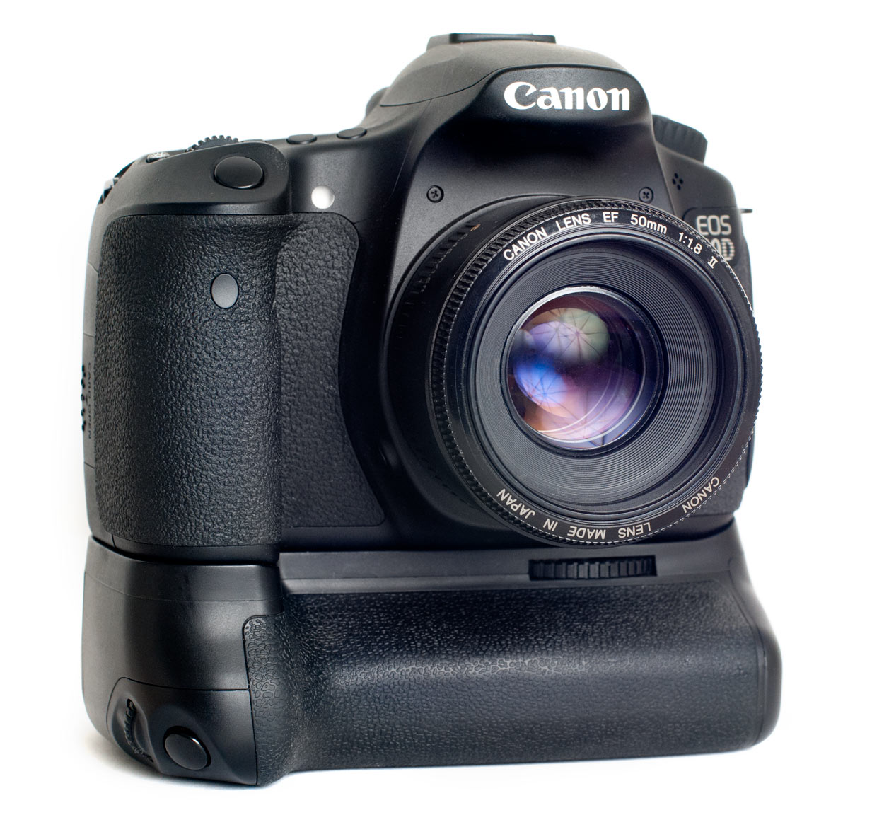 Canon 60D with Neewer - MeiKe BG-E9 Battery Grip