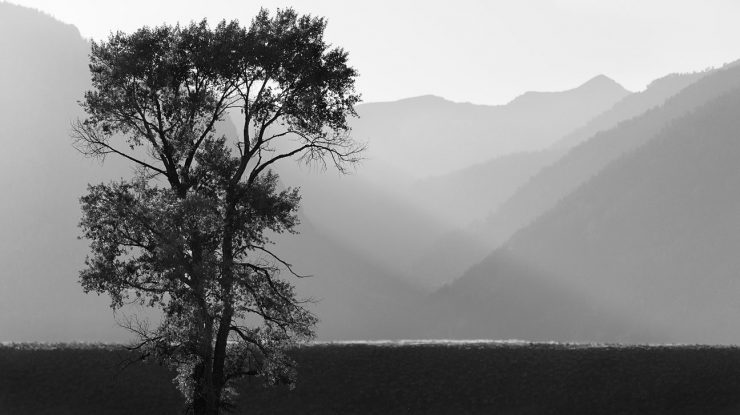 Gros Ventre Layers at Sunset