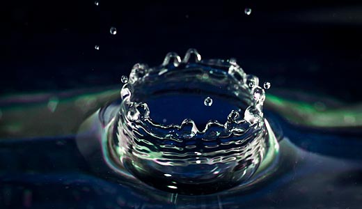 Flash Shutter Sync - Water Droplet