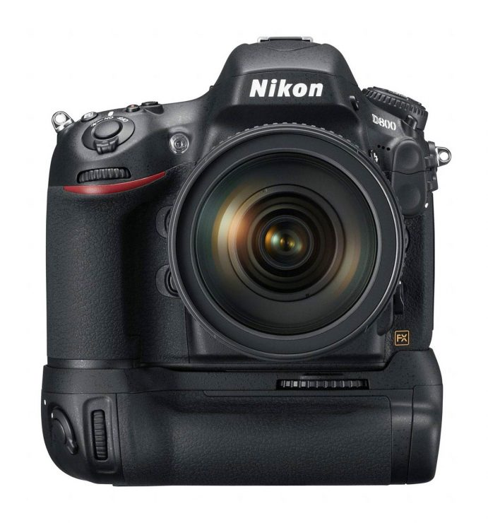 Nikon D800 With Grip