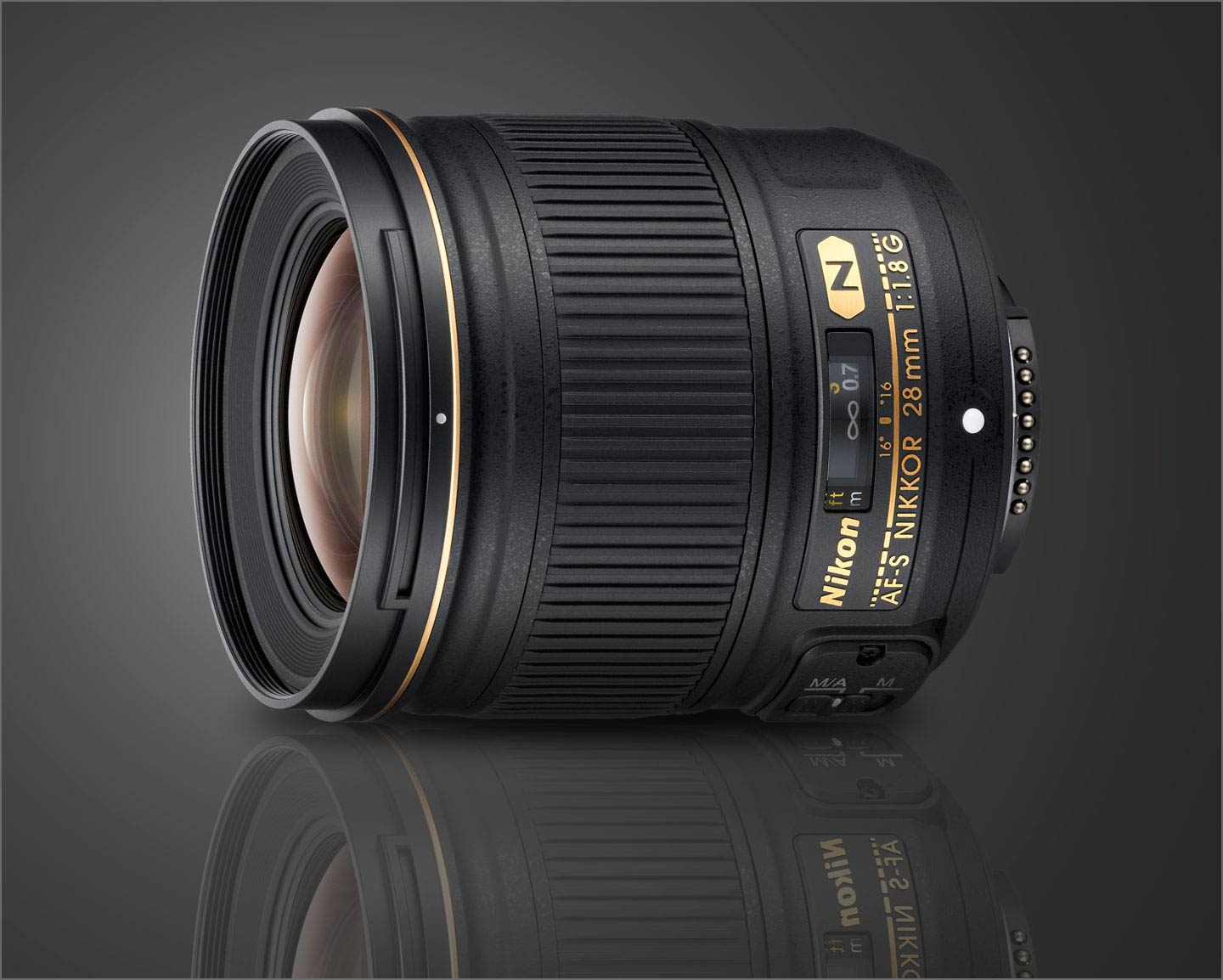 Nikon Nikkor 28mm f.1.8G Lens