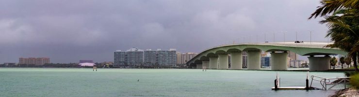 Sarasota Bay During Tropical Storm Debby