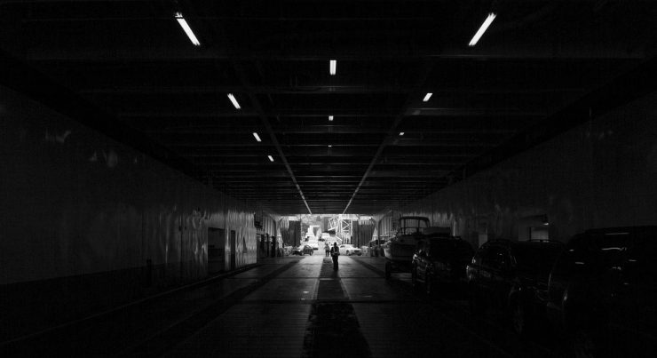 Washington State Ferry, by J. Matthew Gore