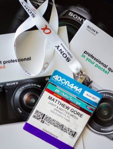 PhotoPlus Badge and Sony Pamphlets