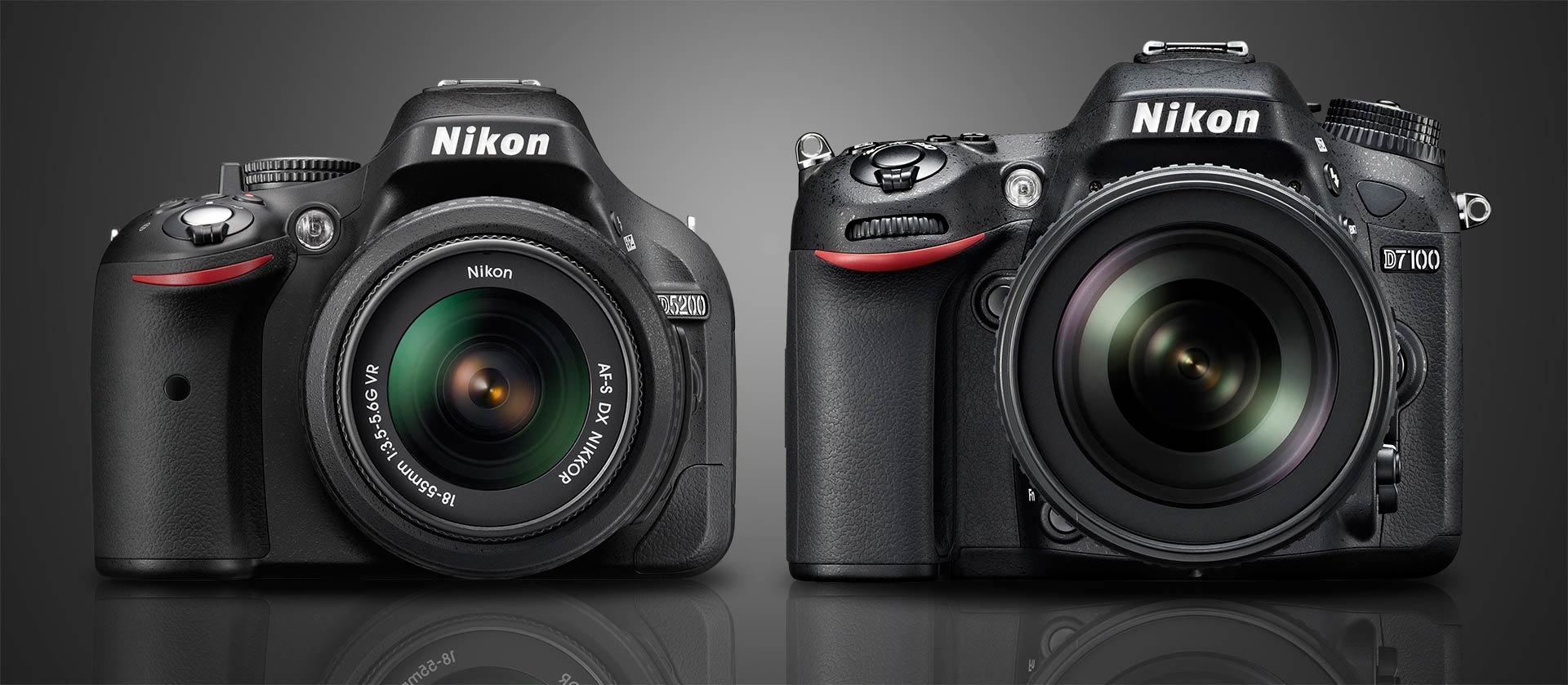 Nikon D5200 vs D7100