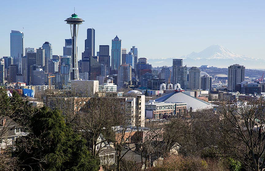 Download The Seattle Skyline Example Images