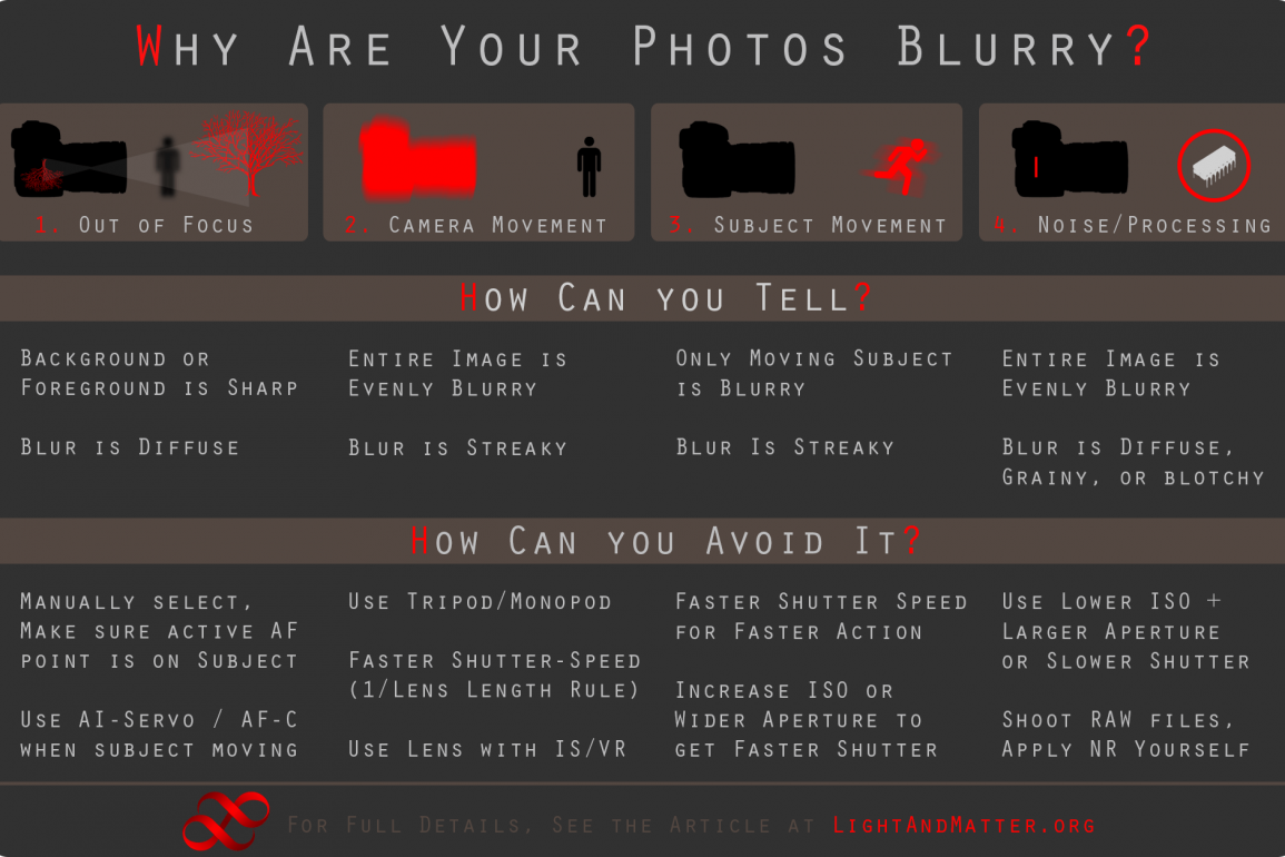 Four Reasons Your Photos are Blurry, And How to Avoid Them – Light And