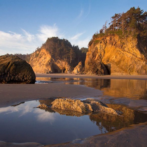 Hug Point, OR Cliffs