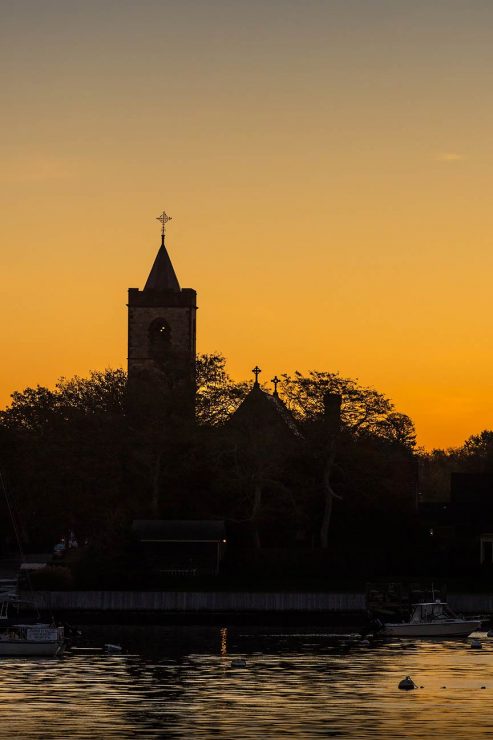 Newport morning skyline