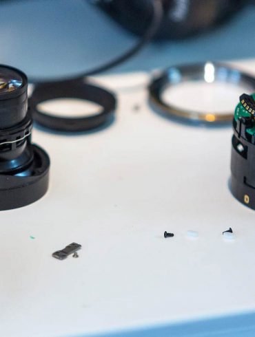 Canon 50mm f/1.4 focus repair progress