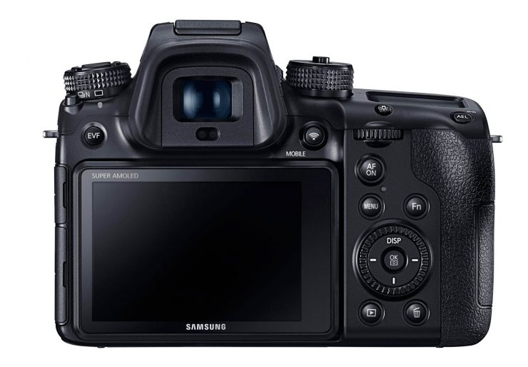 Samsung NX1 back