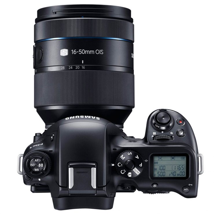 Samsung NX1 Top