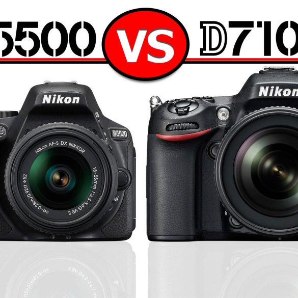 Nikon D5500 vs D7100