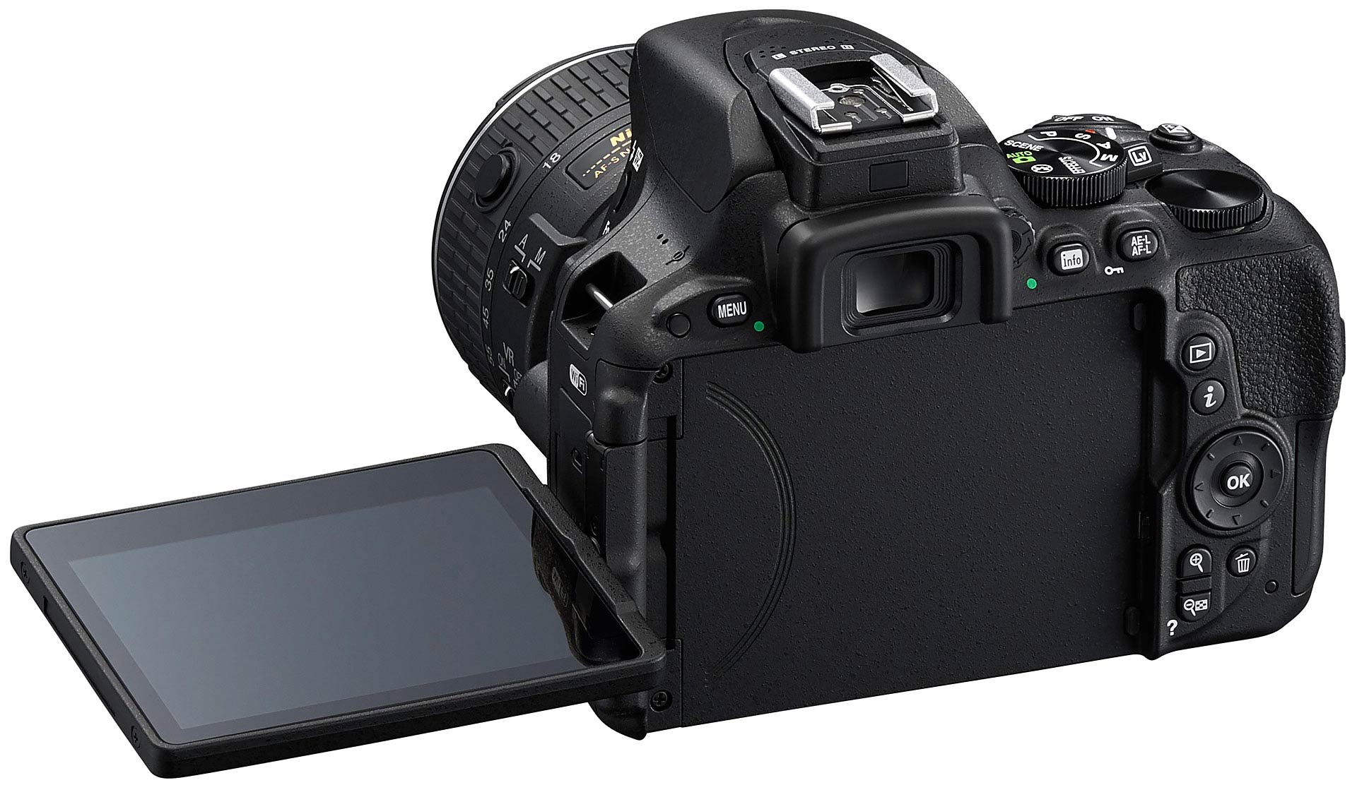 Nikon D5500 articulated screen