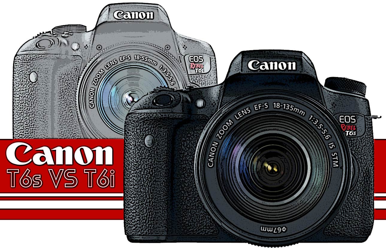 Canon T6i vs T6s Banner