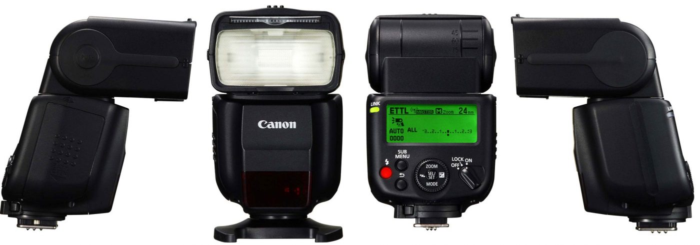 Canon Speedlite 430EX III-rt, all sides