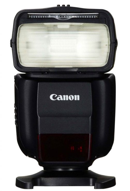 front view, canon 430ex iii-rt