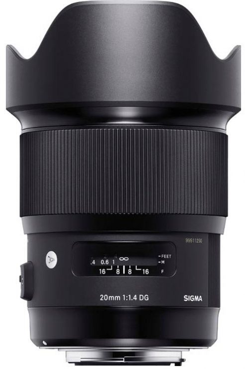 Sigma 20mm f/1.4 ART for Canon