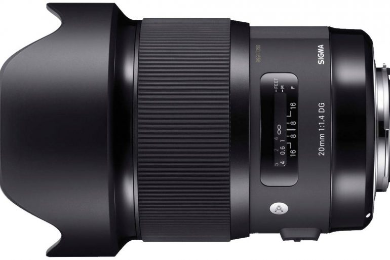 Sigma 20mm f/1.4 ART Series Lens