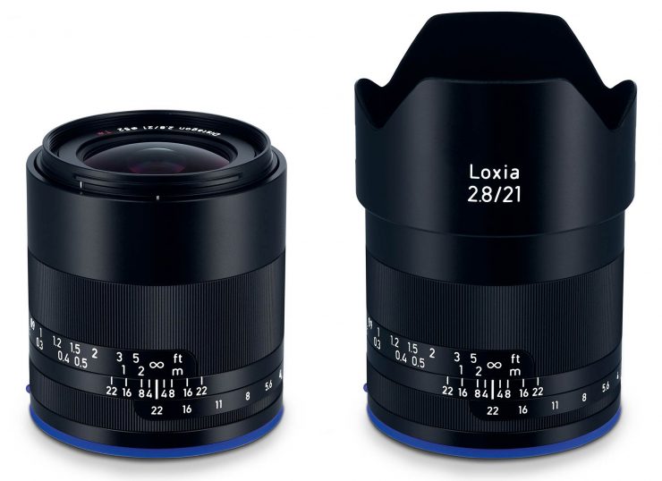 Zeiss Loxia 21mm f/2.8 with hood