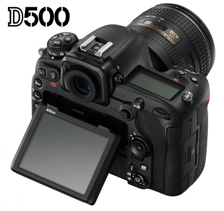 Nikon D500 swivel screen