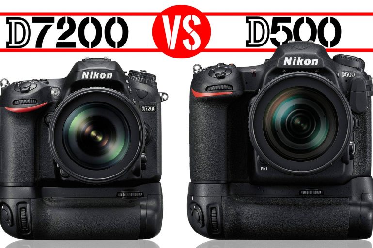 Nikon D7200 vs Nikon D500