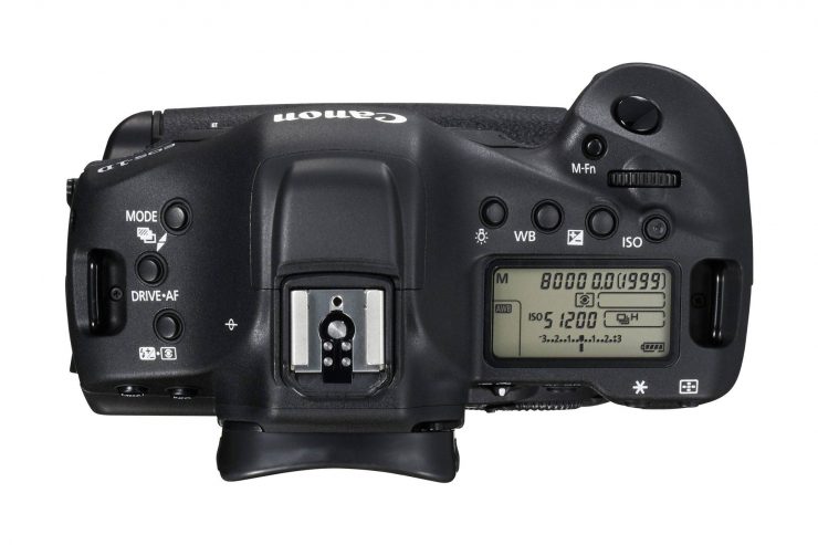 Canon 1DX Mark II Top