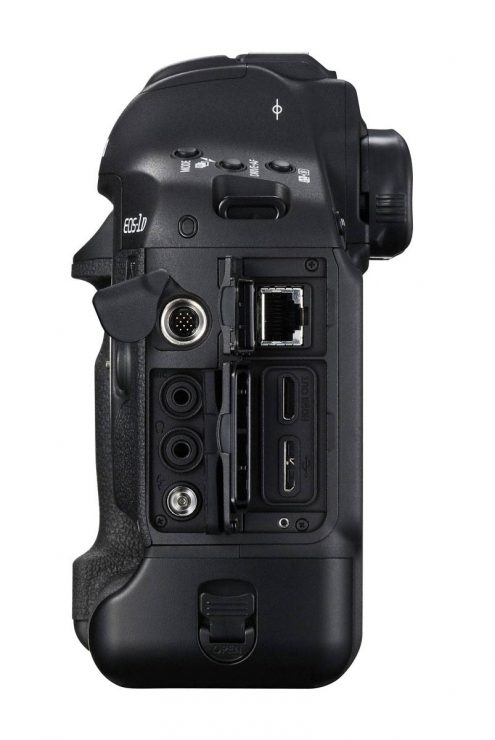 Canon 1DX Mark II Connectors