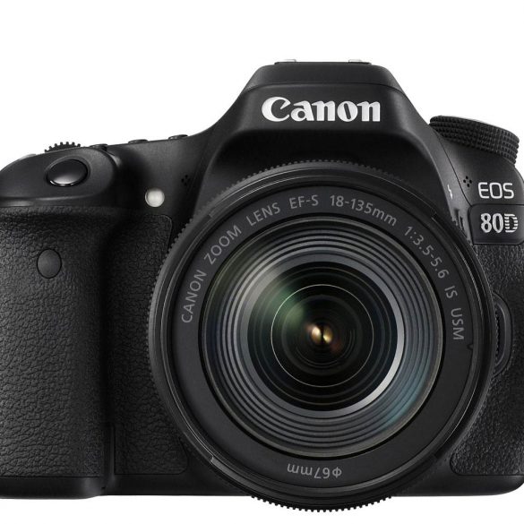 Canon 80D, front view