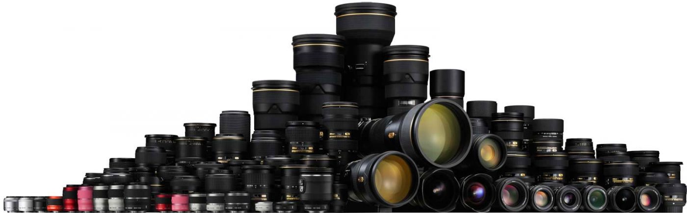 All Nikon Lenses, Group Shot