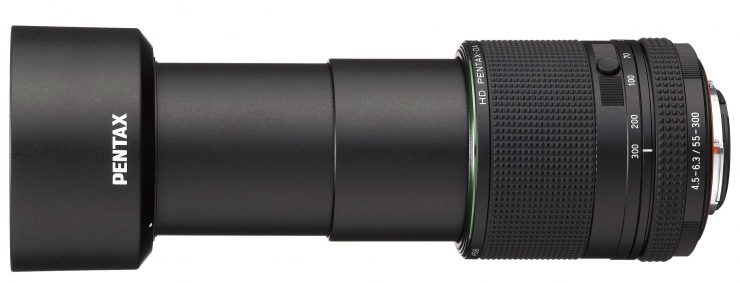The new Pentax 55-300mm f/4.5-6.3 WR Lens