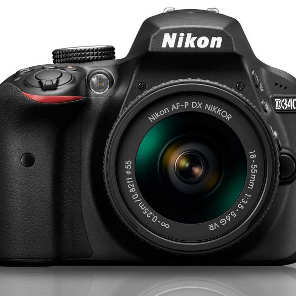 Nikon D3400 SLR with 18-55 AF-P Lens