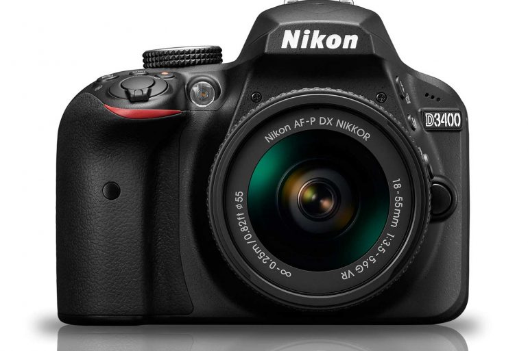 Nikon D3400 SLR with 18-55 AF-P Lens