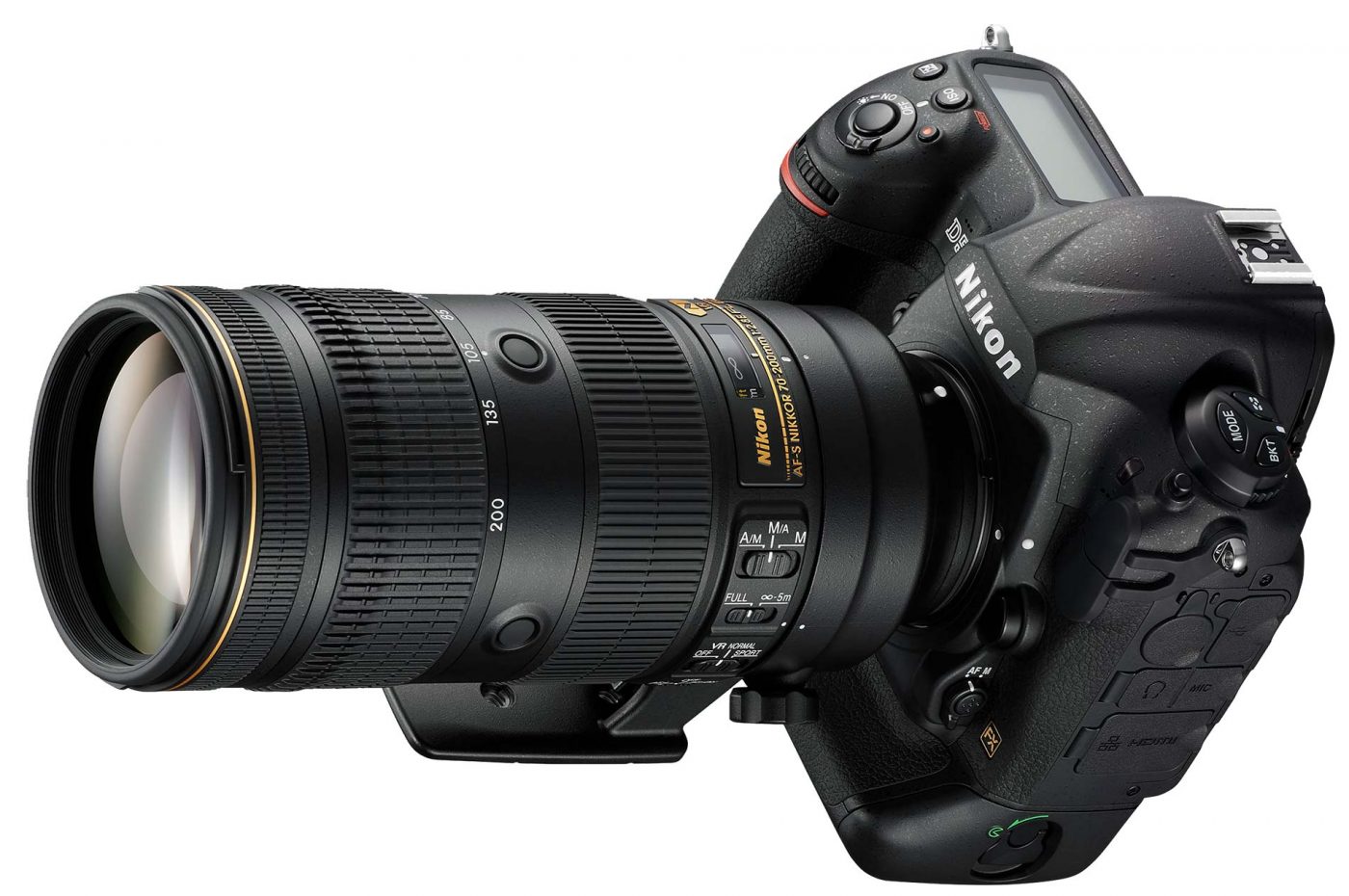 Nikon AF-S 70-200 f/2.8 FL on the D5 body