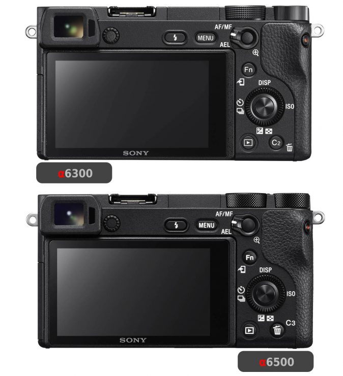 a6500 and a6300 backs