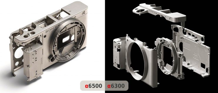 The magnesium alloy bodies of the a6500 and a6300