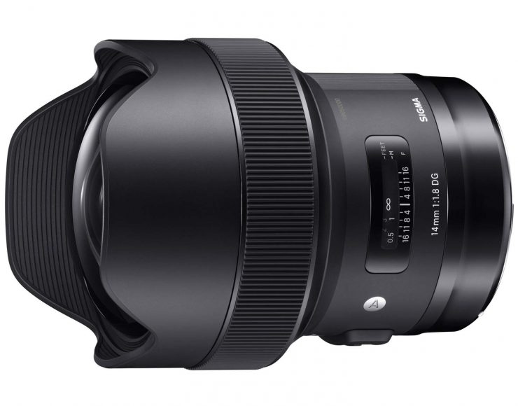 The Sigma 14mm f/1.8 ART lens.