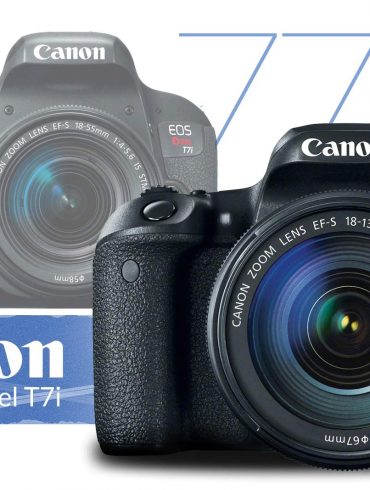 The new Canon M6 next to the M5