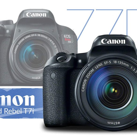 The new Canon M6 next to the M5