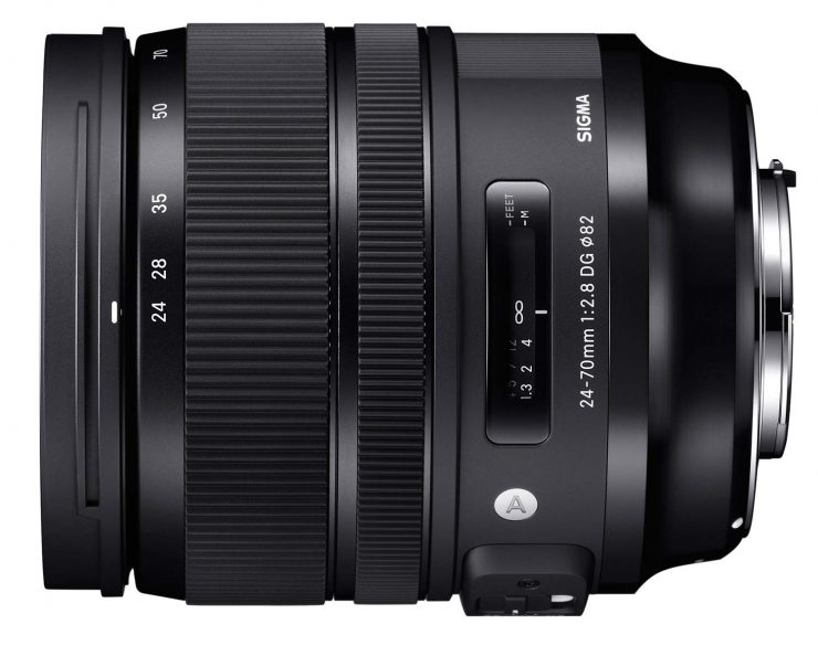 The Sigma 24-70mm f/2.8 OS ART lens